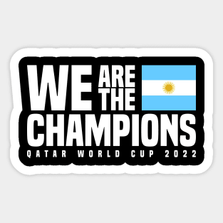 Qatar World Cup Champions 2022 - Argentina Sticker